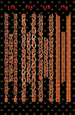 Main Door Border Design-113-116