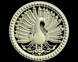 Royal Peacock Mandala