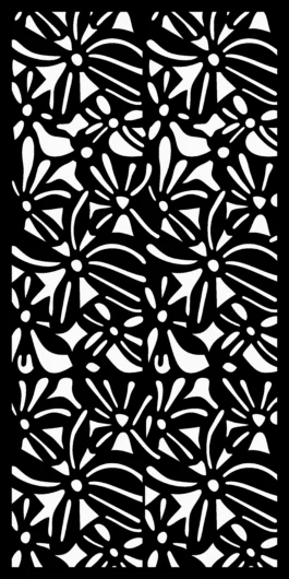 Abstract CNC Jali Design STL | Decorative Panel Pattern