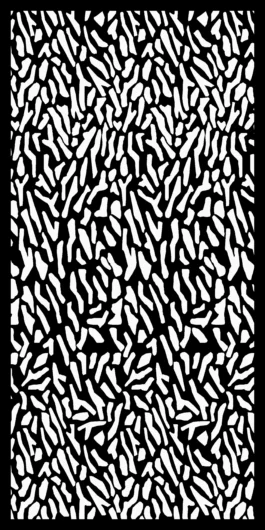 Abstract CNC Jali Design STL | Modern Texture Panel