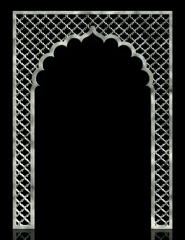 Islamic Arch CNC Jali RLF File for CNC Router Cutting