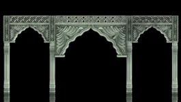 Traditional Royal Wooden Arch Pillar RLF File for CNC Carving
