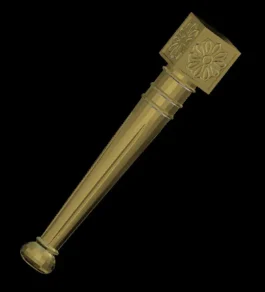 3D CNC Decorative Column Leg Design STL File for Furniture & Wood Carving