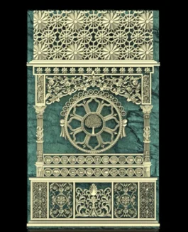 Traditional Tree of Life Decorative CNC Wall Panel RLF File for Wood Carving