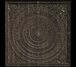 Luxury Circular Floral Ceiling Medallion CNC Design RLF File for Decorative Ceiling and Wall Panels