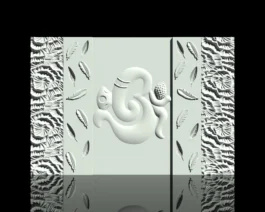 Modern Ganesha CNC Wall Panel Design | 3D Decorative MDF Art RLF File