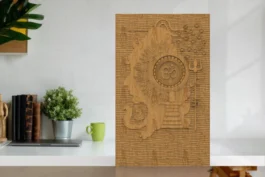 Lord Shiva 3D CNC Relief Design | Mahadev Wood Carving STL File