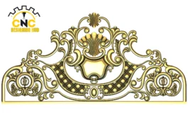 3D Ornamental Scrollwork CNC Carving Design for Furniture3D ornamental scrollwork CNC design
